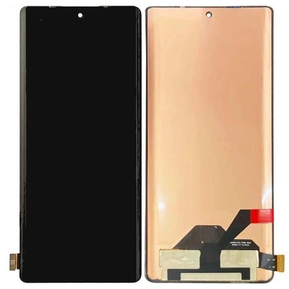 Lcd Display Folder Combo for Itel S23 Plus Black